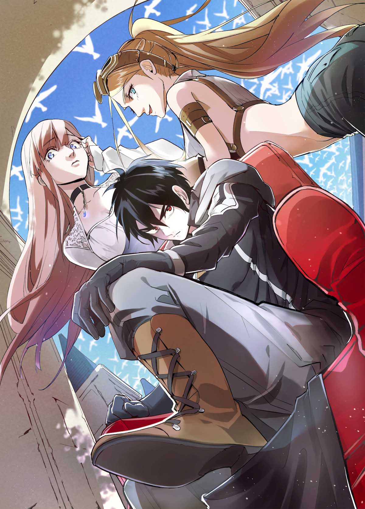 魔女に育てられた人間の青年描くダークファンタジー「はめつのおうこく」始動