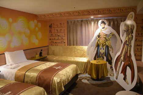 「黄金の間」ツインAの様子。