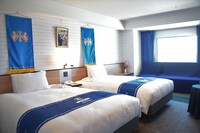 「ルーム・キャメロット」ツインAの様子。(c)TYPE-MOON / FGO PROJECT