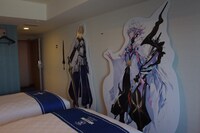 「ルーム・キャメロット」ツインBの様子。