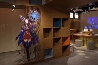 ブリーフィングルームの様子。