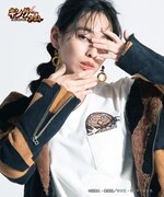 「Karyoten pocket T」の着用イメージ。