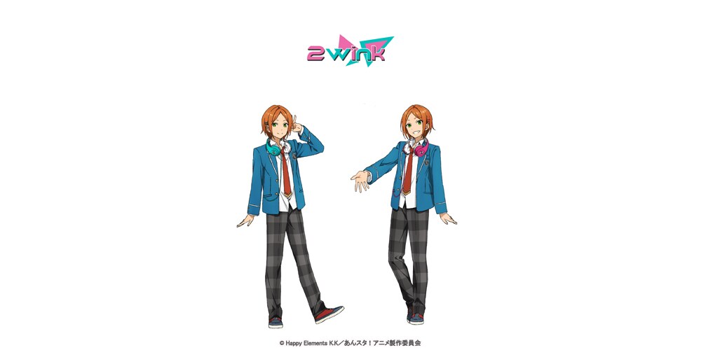 2wink - アニメ「あんスタ」は7月7日放送開始！キービジュアル