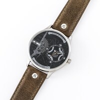 エルヴィンモデルの腕時計。