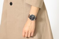 エルヴィンモデルの腕時計使用例。