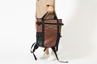 エルヴィンモデルのバックパック使用例。