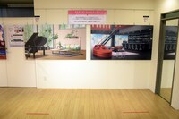 専用アプリを使ってキャラクターと撮影できるフォトスポット。