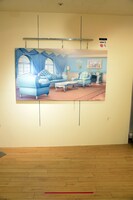 専用アプリを使ってキャラクターと撮影できるフォトスポット。