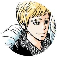 眠くないとエリーの2ショットを描いたアクリルスタンドの絵柄の一部。