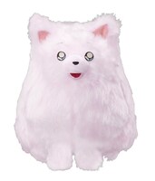 「名探偵コナン 犯人の犯沢さん」4巻の応募者全員サービスとして用意されたポメ太郎ぬいぐるみ。キャン！と鳴き声が聞こえてきそうだ。