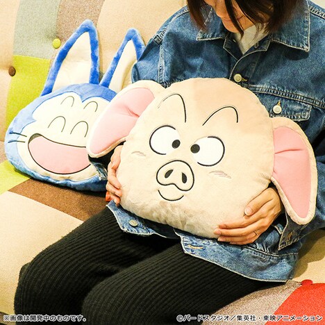 「ドラゴンボール 変化っ！ぬいぐるみクッション」使用イメージ