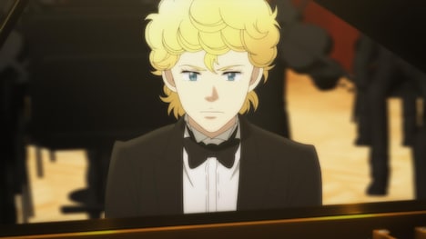 TVアニメ「ピアノの森」23話より。