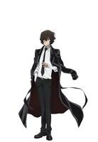 太宰治（CV：宮野真守）。自殺願望を抱く15歳の少年。先代からボスの座を引き継いだ際の“証人”として、森鴎外に可愛がられている。ポートマフィアの初仕事に、とある噂の調査を命じられた。