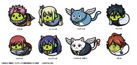「FAIRY TAIL」と豆しばによるコラボイラスト。