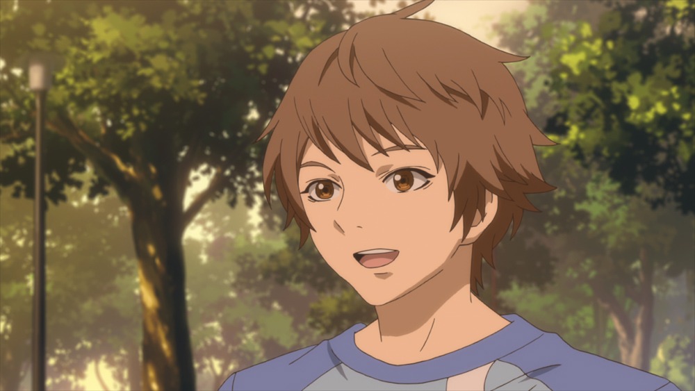 アニメ版の坂東晴希。