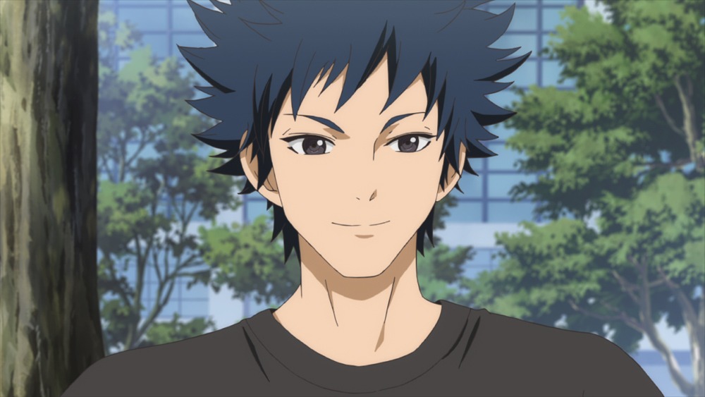 アニメ版の橋本一馬。