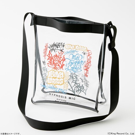 「ヒプノシスマイク×R4G タギングクリアトートバッグ」