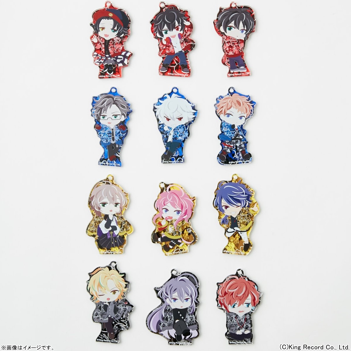 「ヒプノシスマイク×R4G SDアクリルキーホルダー」