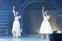 左から井上ほの花、井上喜久子。