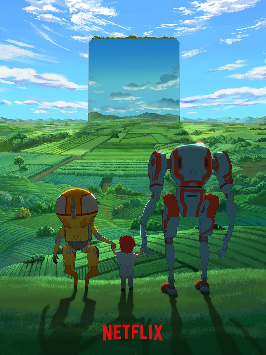 Netflixオリジナルアニメシリーズ「エデン」ティザーアート
