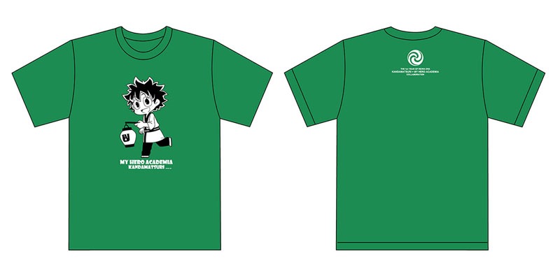 神田明神境内で販売されるTシャツ。