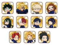 神田明神境内で販売されるスクエア缶バッジ。