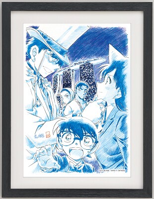 劇場版賞「『名探偵コナン 紺青の拳』額入りアート」