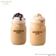 「堀のキャラメルラテ」「宮村のカフェモカ」