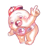 「さちおくん」カット