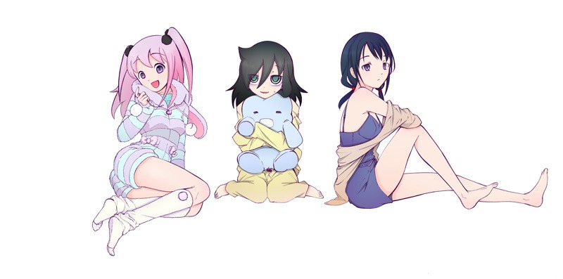 谷川ニコの描き下ろしイラスト。