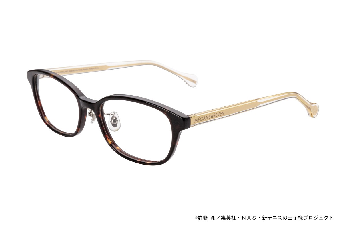 メガネ☆セブンモデルのメガネ。