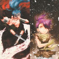 「『どろろと百鬼丸伝』直筆サイン入り複製原画」