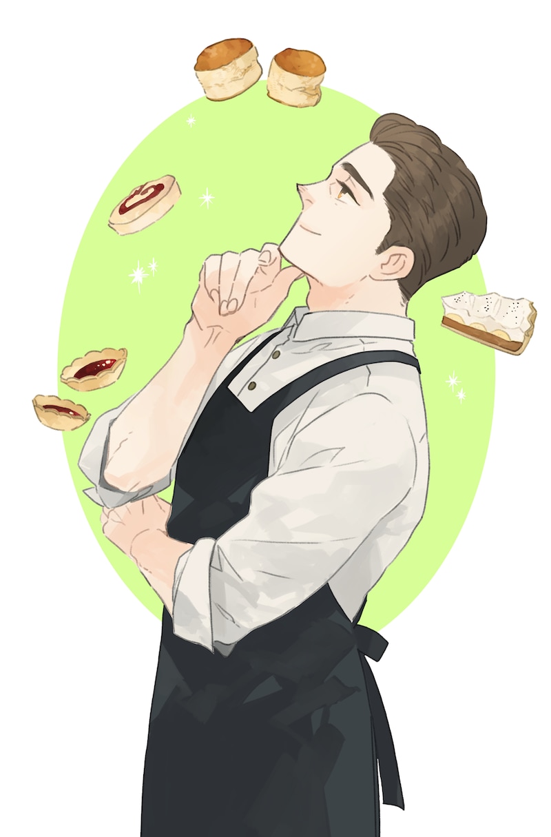 「午後3時 雨宮教授のお茶の時間」カット