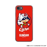 「ガンダム×カープ iPhoneクリアケース6/6s/7/8用（シャア坊や）」