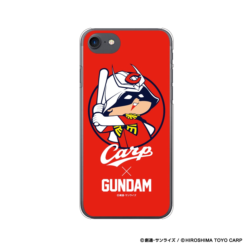 「ガンダム×カープ iPhoneクリアケース6/6s/7/8用（シャア坊や）」