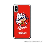 「ガンダム×カープ iPhoneクリアケースX/XS用（シャア坊や）」