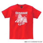 「ガンダム×カープ Tシャツ（マスコット）」