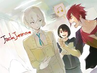 石田スイによる「ジャックジャンヌ」の描き下ろしイラスト。