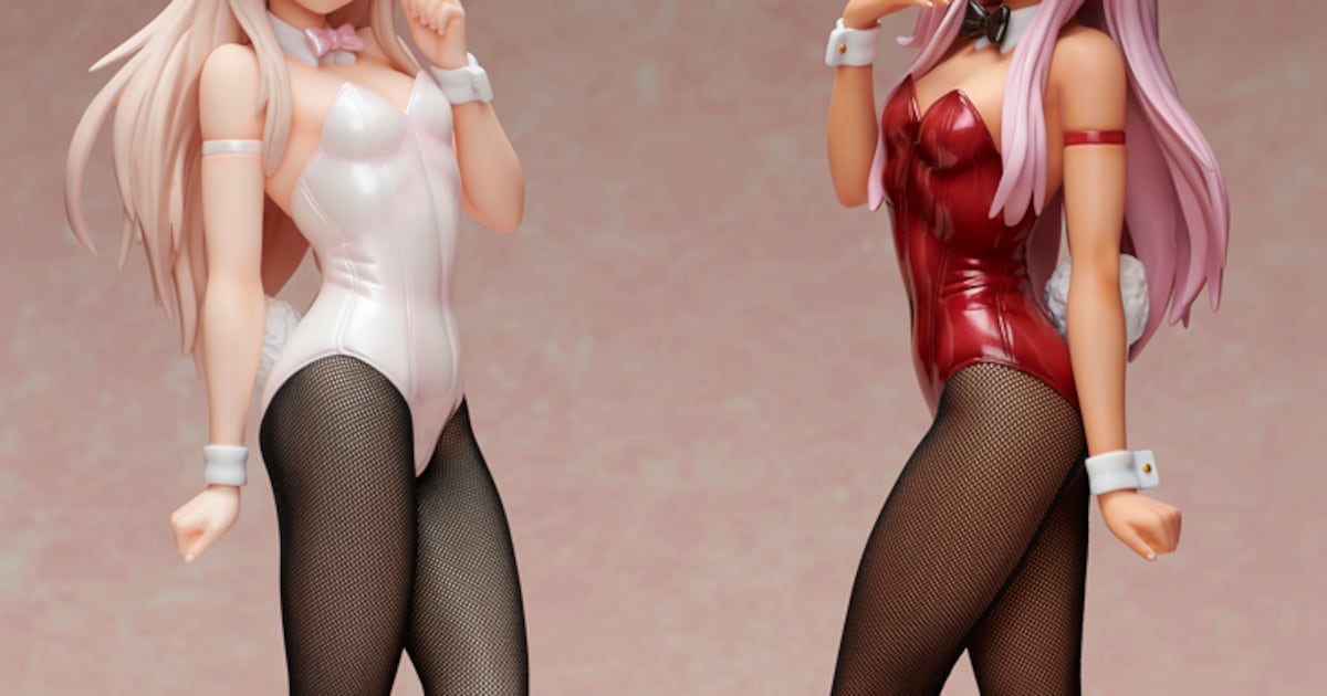 プリズマ☆イリヤ」イリヤとクロエのバニーフィギュアが1/4スケールで 