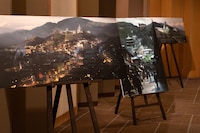 オープニングセレモニーの様子。