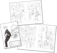 「黒子のバスケ」連載前に制作されたネーム。(c)藤巻忠俊/集英社