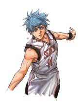 藤巻忠俊による「黒子のバスケ」の描き下ろしイラスト。(c)藤巻忠俊/集英社