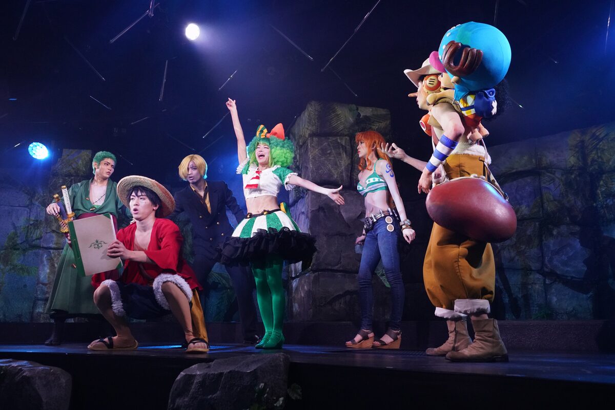 ワンピースタワー ウォーリー木下手がけるライブショー新作が本日開幕 公演レポート コメントあり ステージナタリー