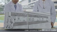 高速紙芝居動画「ポプテピ記念2～感動ドキュメンタリー ヘルシェイク矢野篇～」より。
