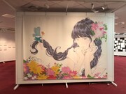 「窪之内英策展『絵空ゴト』~ぜんぶ、鉛筆とラクガキからはじまった~」の様子。