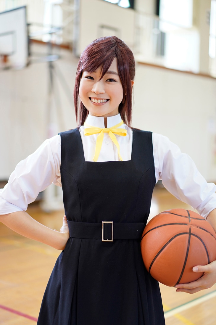 五十嵐晴香演じる日向朱里。