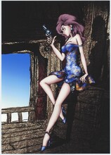 原作「ルパン三世」のイラスト。(c)モンキー・パンチ