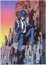 原作「ルパン三世」のイラスト。(c)モンキー・パンチ