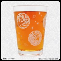 販売されるグッズの「クリアグラス」。