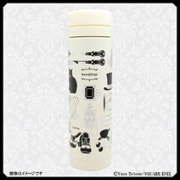 販売されるグッズの「サーモステンレスボトル」。